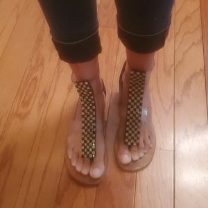 Jeffrey Campbell Checkmate Sandals